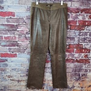 DKNY Leather Pants